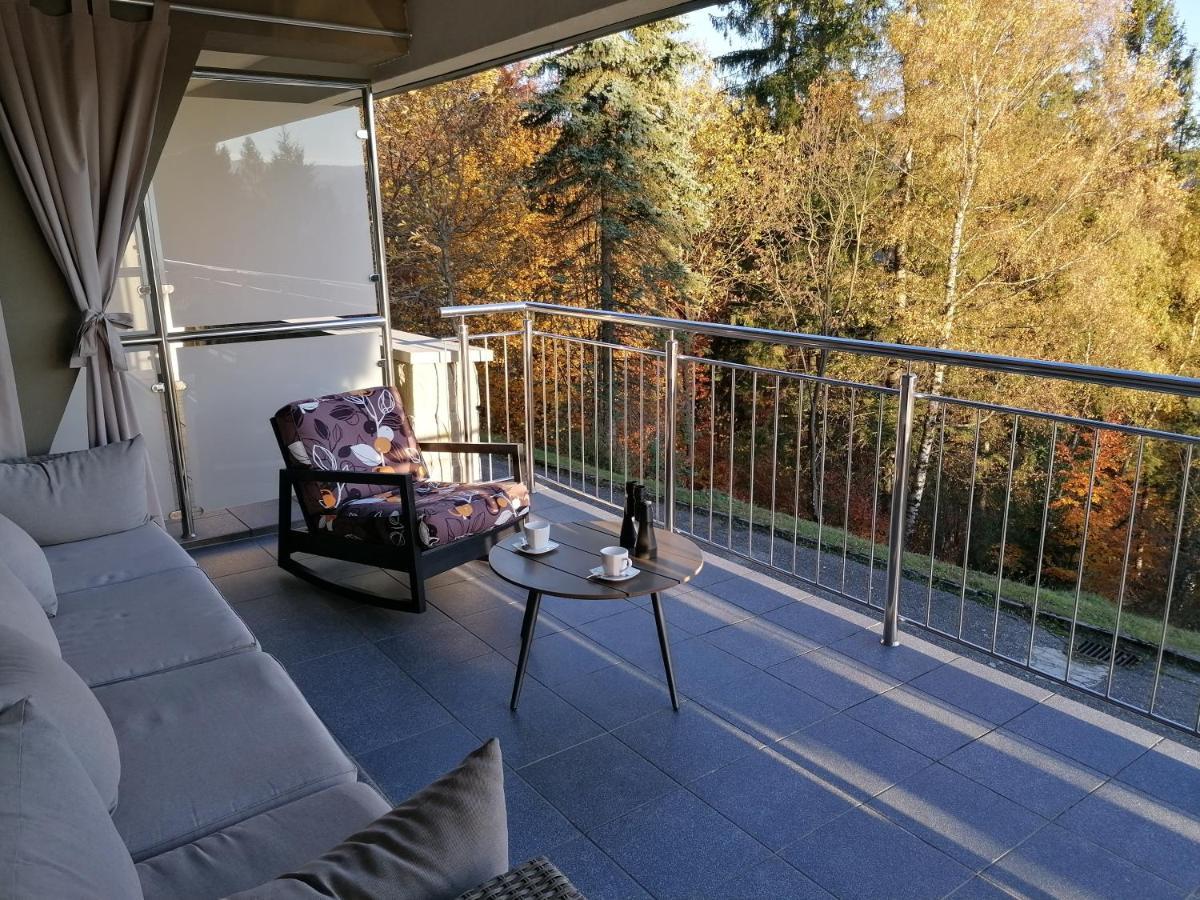 Apartament Widokowy Z Tarasem Bukowa Wisla Bagian luar foto