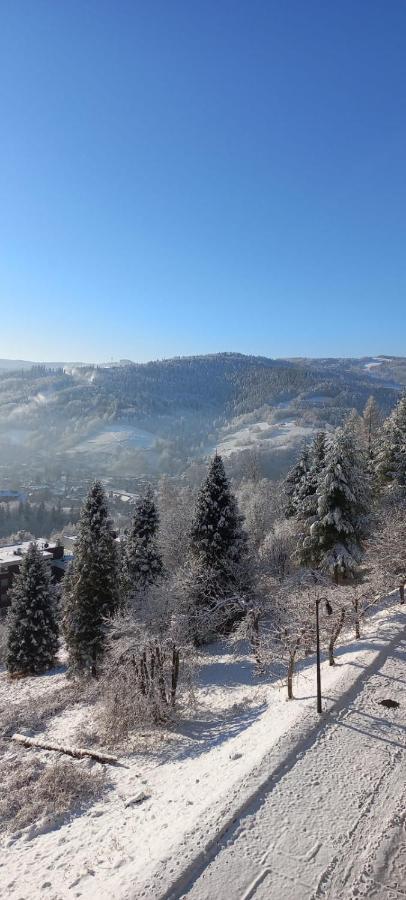 Apartament Widokowy Z Tarasem Bukowa Wisla Bagian luar foto